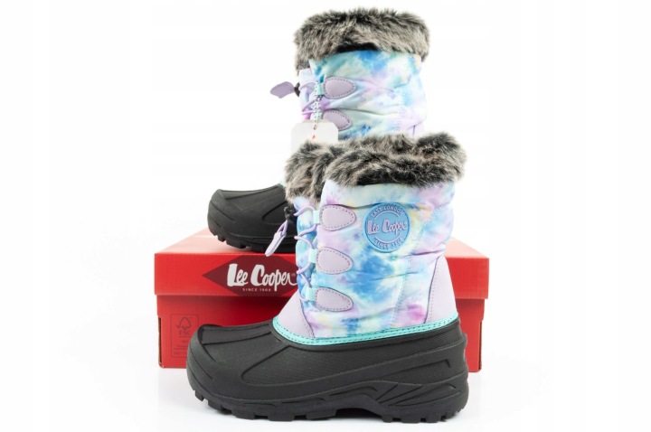 Зимові чоботи дитячі Lee Cooper р.30 утеплені для дівчинки — фото 10