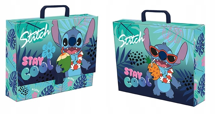 Папка з ручкою XL A4 Lilo і Stitch Stay Cool