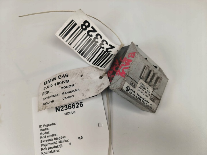 modul ALARMU 65.75-8386932.9 BMW E46