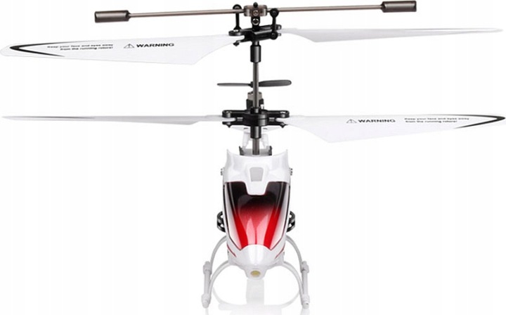 Гелікоптер на радіокеруванні RC Syma S5 білий 3CH гіроскоп LED 2 ротори — фото 13