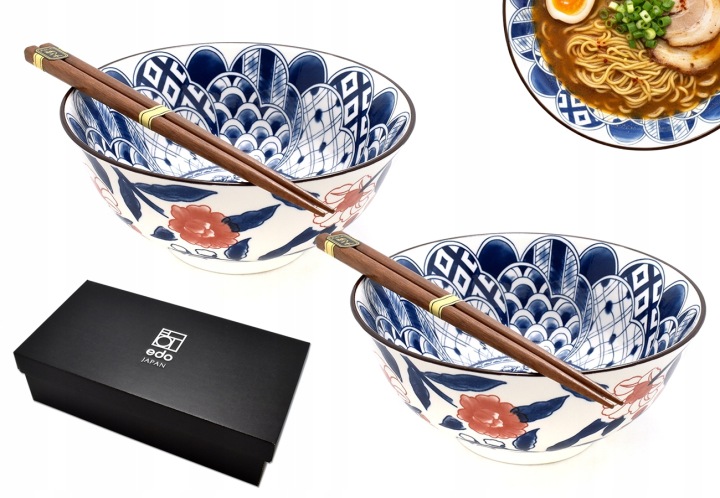 Sada 2 misek s tyčinkami Udon Botanica Keshinom 800 ml