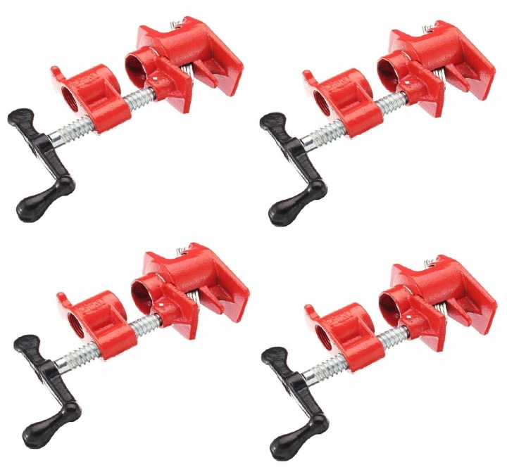 4 Ks Nekonečná Truhlářská Svěrka Na Trubku 3/4"