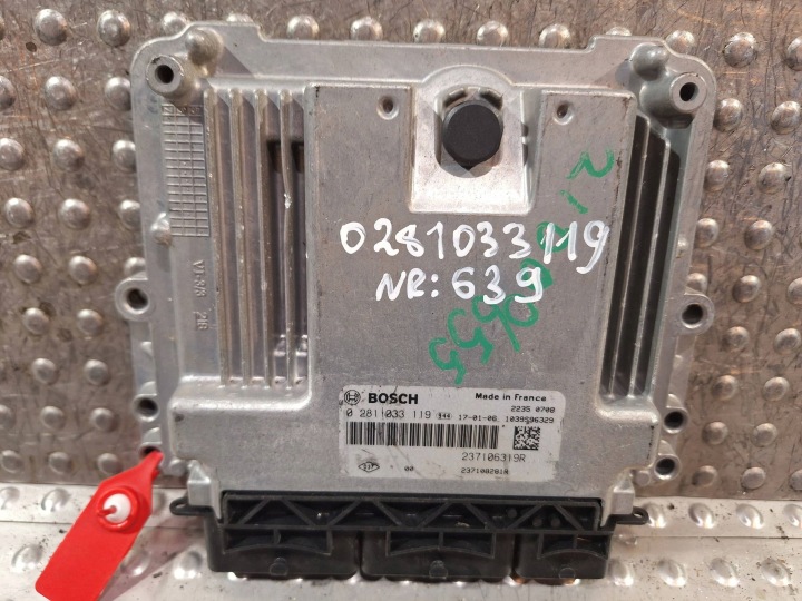 Ordinateur 0281033119 237108281R 237106319R RENAULT CLIO IV 1.5 DCI