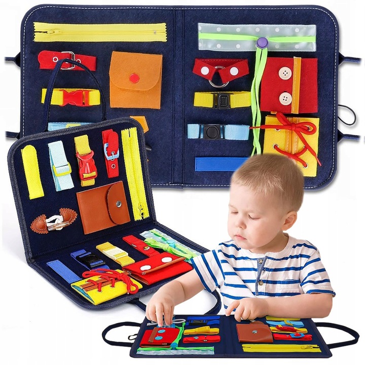 SENSORY MANIPULATION BOARD MONTESSORI XXL