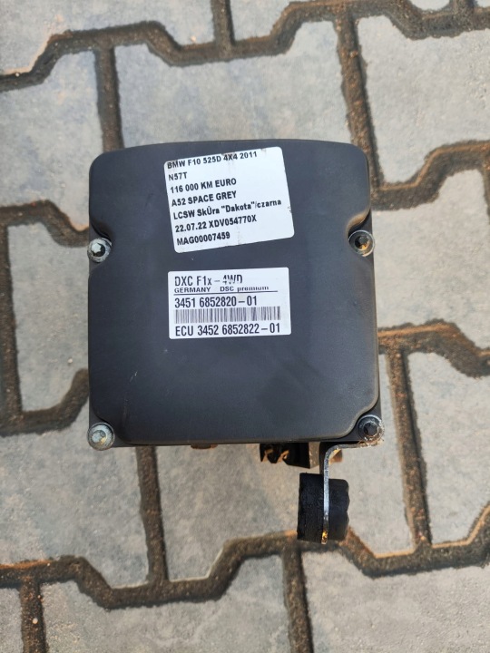 BMW F10 4X4 F06 Pompa ABS freno Centralina XDRIVE 6852822 34516852821