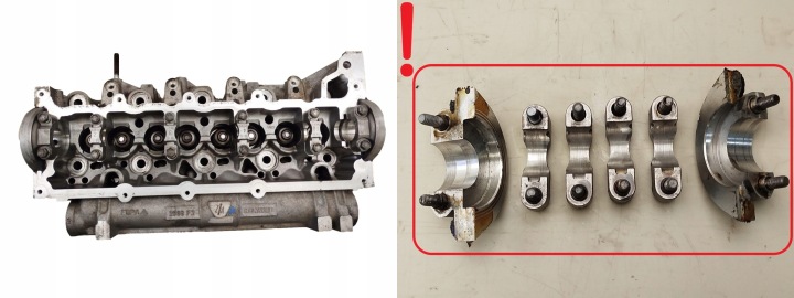 TESTATA Motore Renault 2968F2 110415795R 7701477400 1.5 DCI Siemens 7