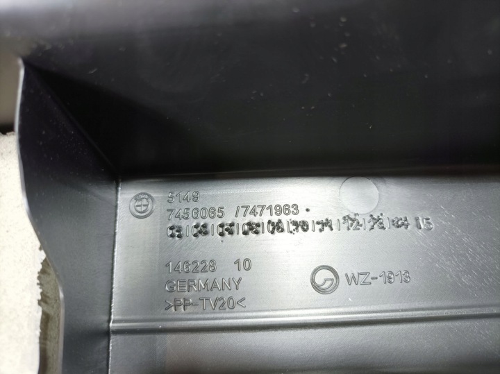 BMW 1 F40 RAKENNUSTAULUKKO 7456066 13
