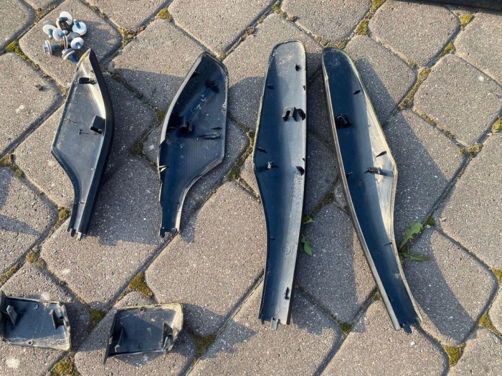 Linke Dachreling TOYOTA PREVIA (_R3_) 458214 2.0L Diesel 85kW 2001 9