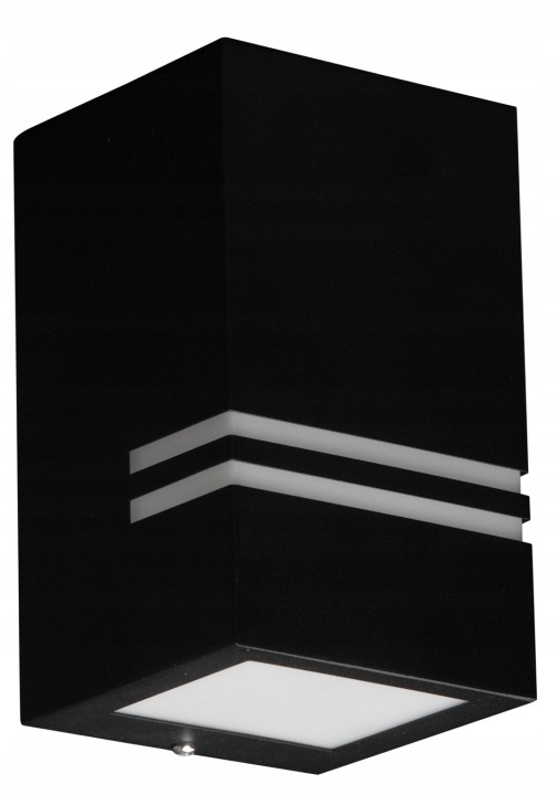 Stylová! Fasádní Lampa Zahradní Nástěnná Lampa Černá