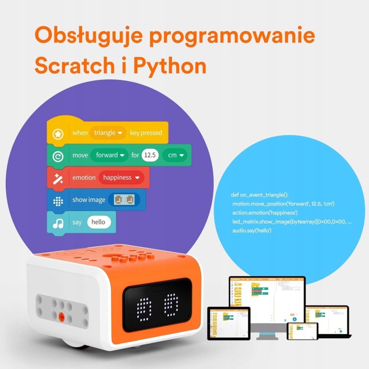 MatataStudio VinciBot програмований робот AI для дітей дистанційно керований — фото 2