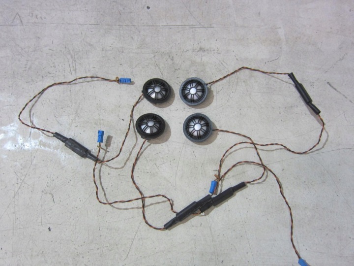BMW X3 F25 F07 Z4 speaker WYSOKOTONOWY TOP HIFI 9220751 9172023 65139220751