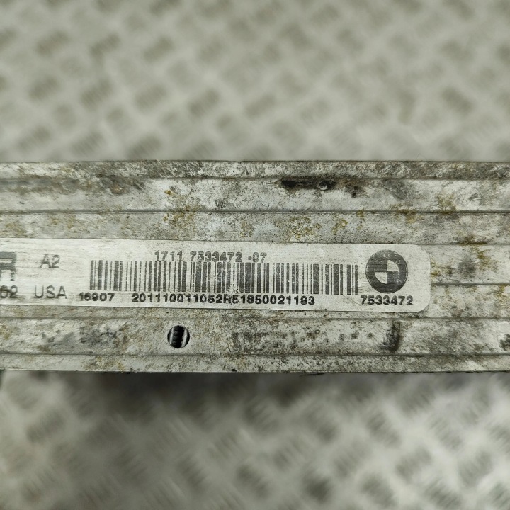 BMW X6 E71, E72 Cooling system cooler 2011 7533472 7