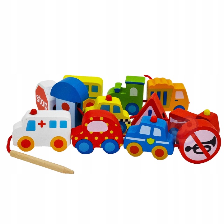 NAWLEKANKA KLOCKI MONTESSORI SAMOCHODY EDU WOOPIE GREEN Bohater Inny