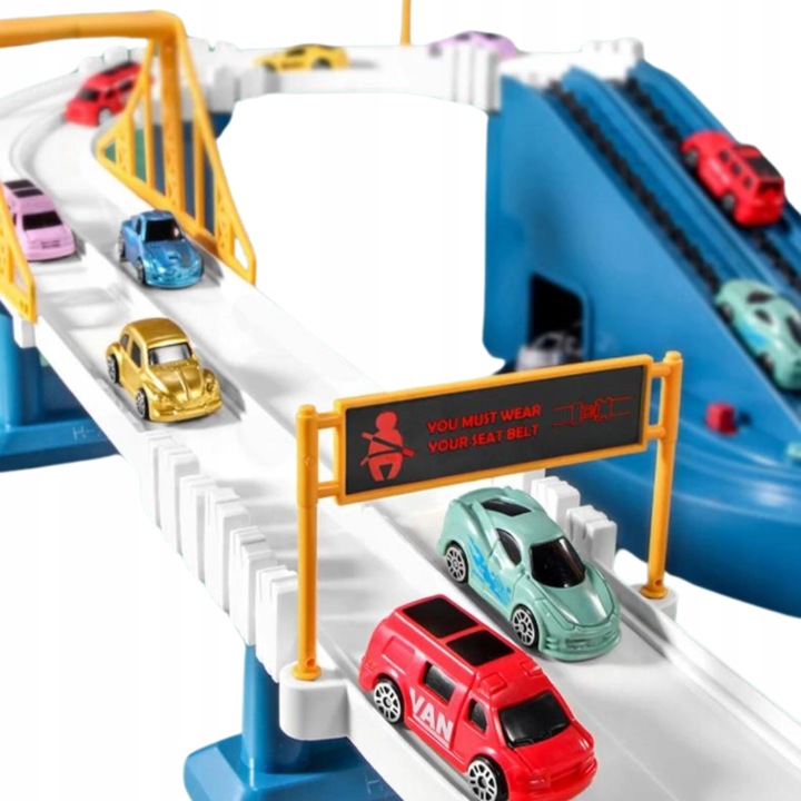 Набір Інтерактивний Трек Гоночний Паркінг Машинки Світло Звук — фото 3