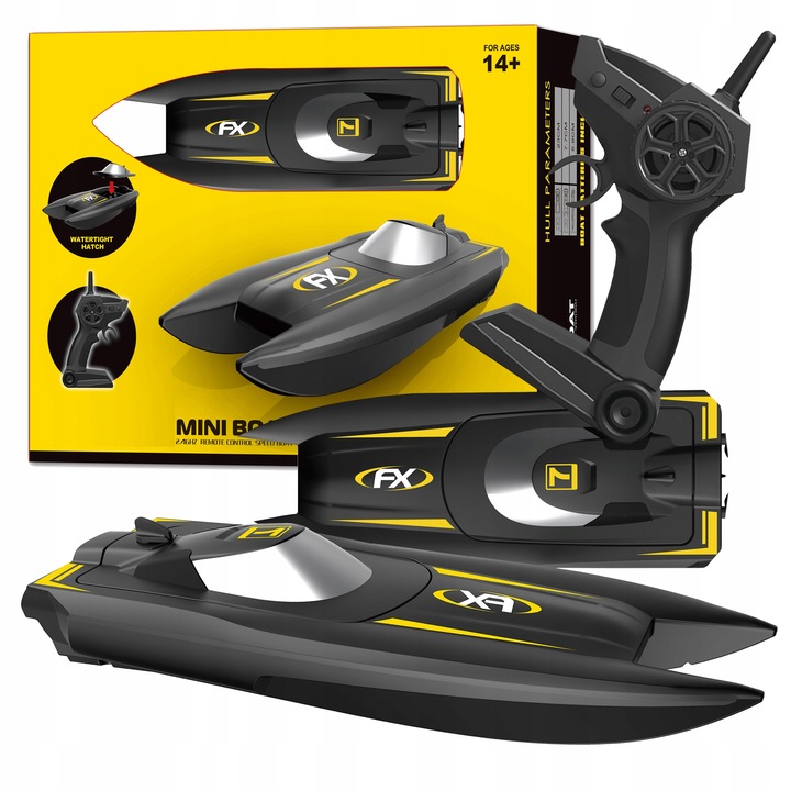 MOTORBOAT BOAT remote controlled SPEED BOAT 25km/h