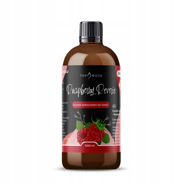 Vonný olej na svíčky Raspberry Reverie 1000 ml vůně do parafínového vosku