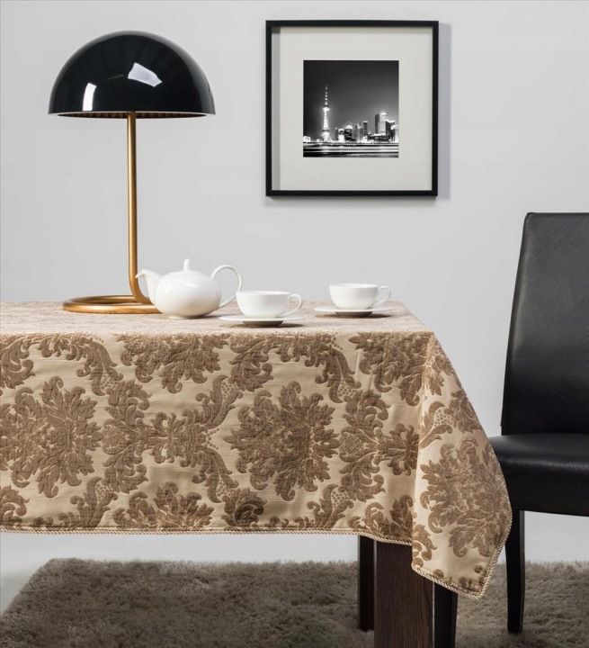 Obrus Premium Glamour Žakárová Tkanina 140/140 cm