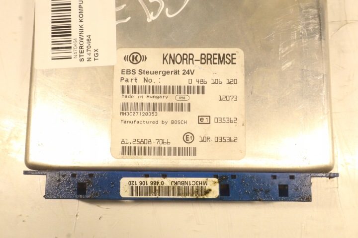 COMPUTER EBS MAN TGX 8125808,7066 7