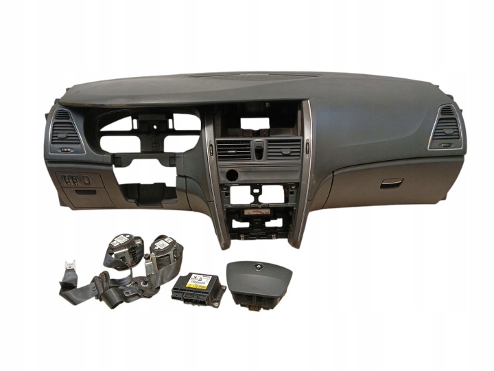 dashboard console cockpit tension belts airbags RENAULT LATITUDE (2010-2015) EUROPA