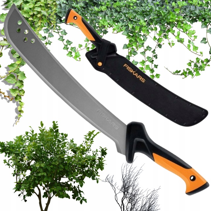 Mačeta Zahradní Fiskars Sekáček Ostrý Na Větve A Křoviny 62 CM