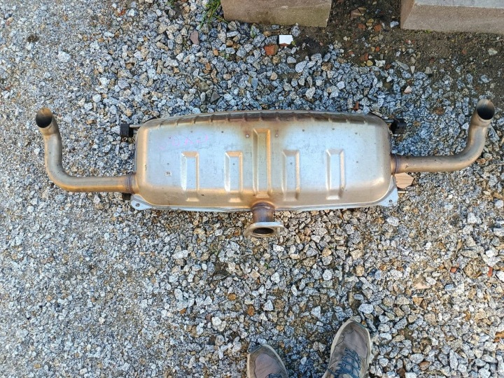 rear pipe exhaust tlumik koncowy Mazda CX-60 PY6WK7405