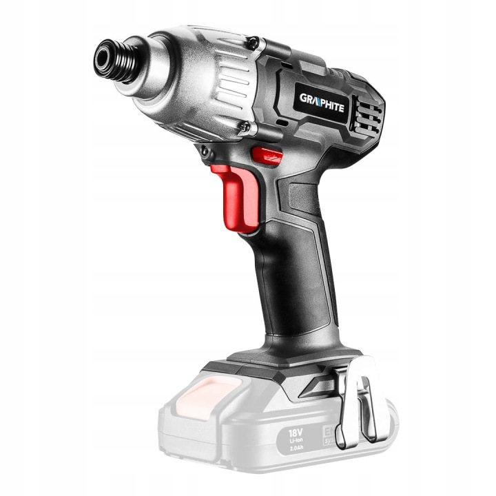 Akumulátorový šroubovák Energy+ 18V, kartáčový motor Li-Ion Graphite