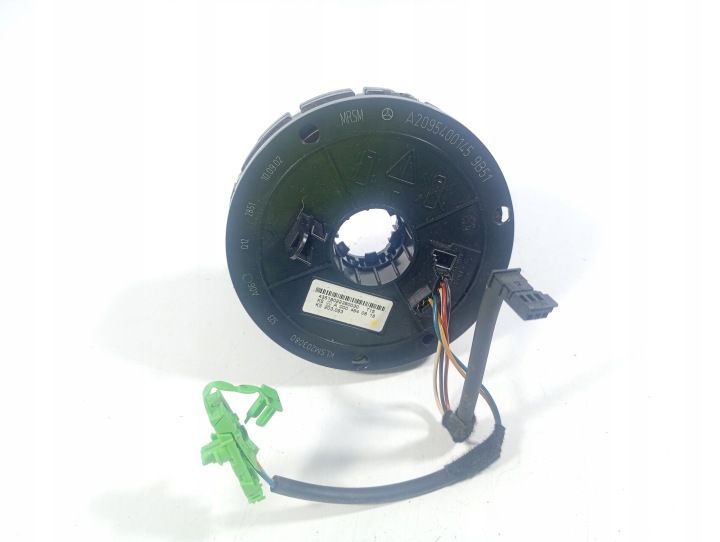 Mercedes W203 C KLASA 00-07 ZWIJAK Wickelfeder, Lenksäulenelektronik des Lenkrads OE A0004640618