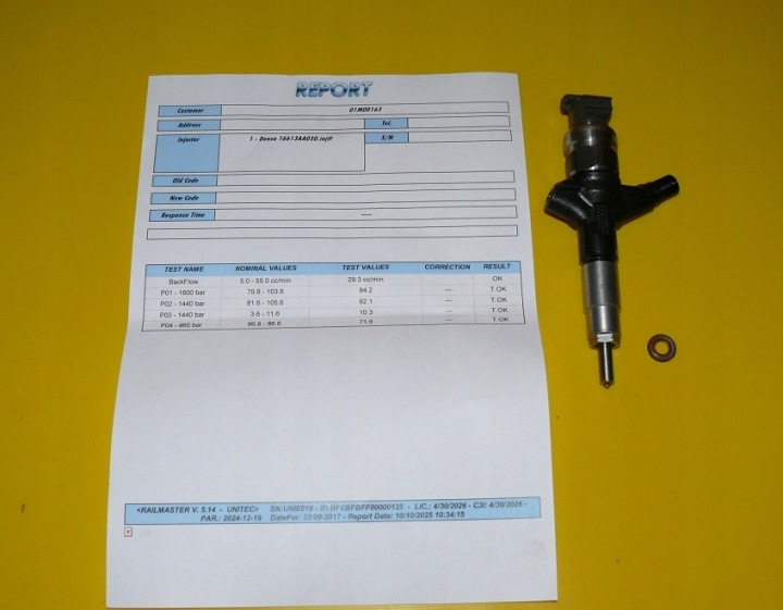 Injecteur Injecteur SUBARU FORESTER III LEGACY IV V 2.0 D 150KM EE20Z WYDRUK