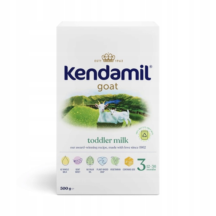 Kendamil Козяче Молоко 3 Junior для дітей від 12 m.ż. 500 г — фото 3