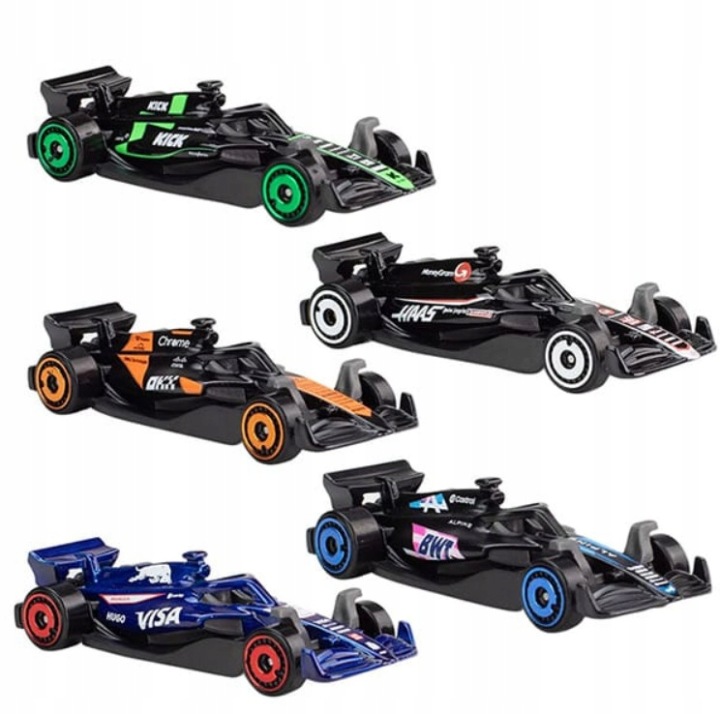 Машинки Hot Wheels набір 5 шт. Formuła 1 — фото 4