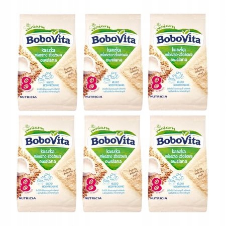 BoboVita Кашка молочно-злакова вівсяна 230 г — фото 3