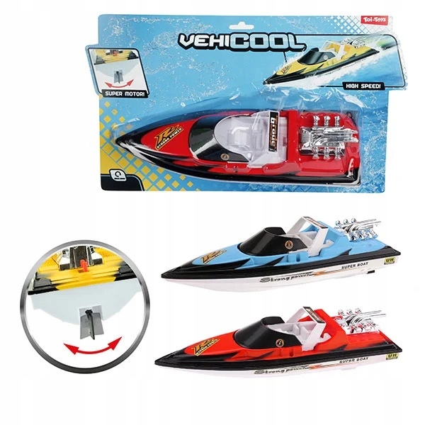 Vehicool Powerboat 34 см з двигуном і аксесуарами