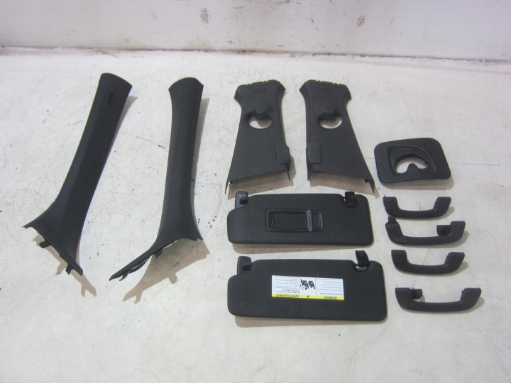 BMW X1 F48 running board of the roof covers brackets black, visors pillars 8065553