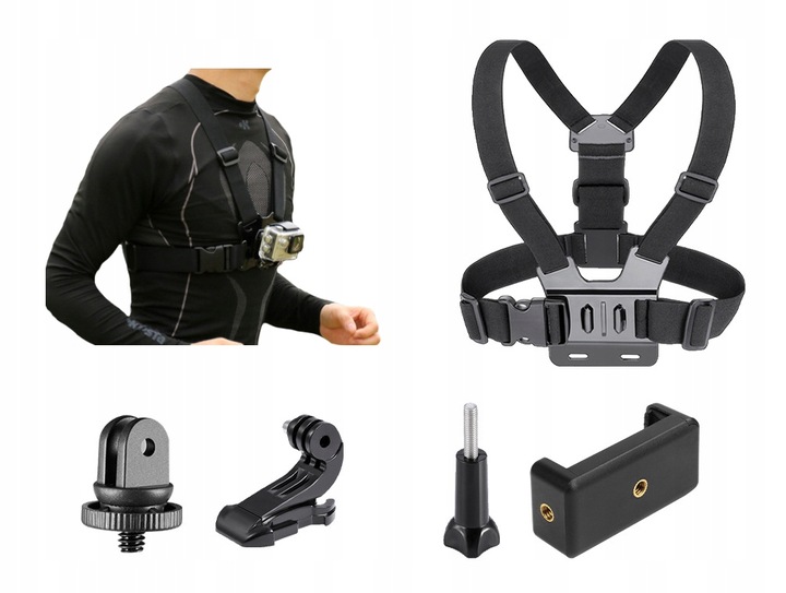 Harness Chest Mount for GoPro 10 9 8 7 6 5 4