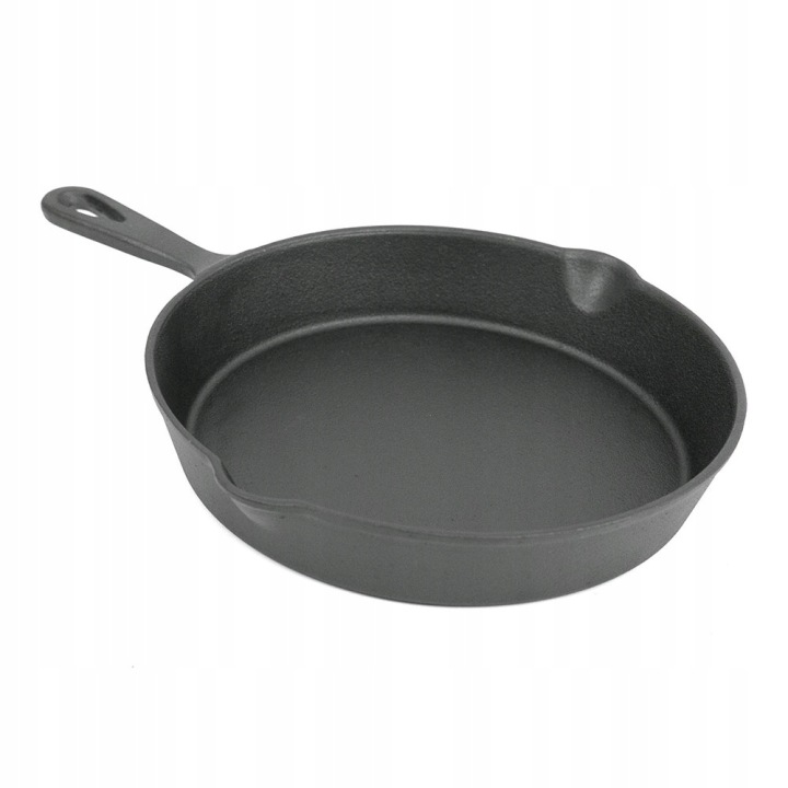 Litinová Pánev Na Maso Zapékání 25 cm Kulatá