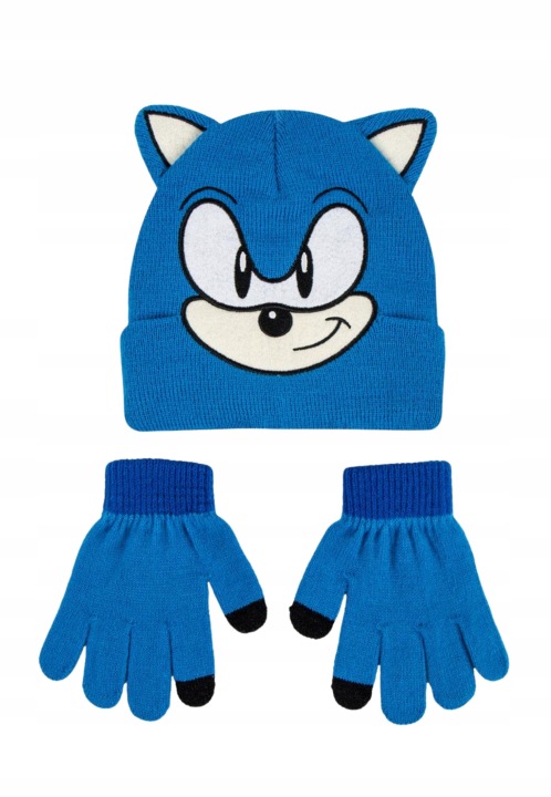 Набір шапки і рукавичок Sonic the Hedgehog для фанатів ігор відео