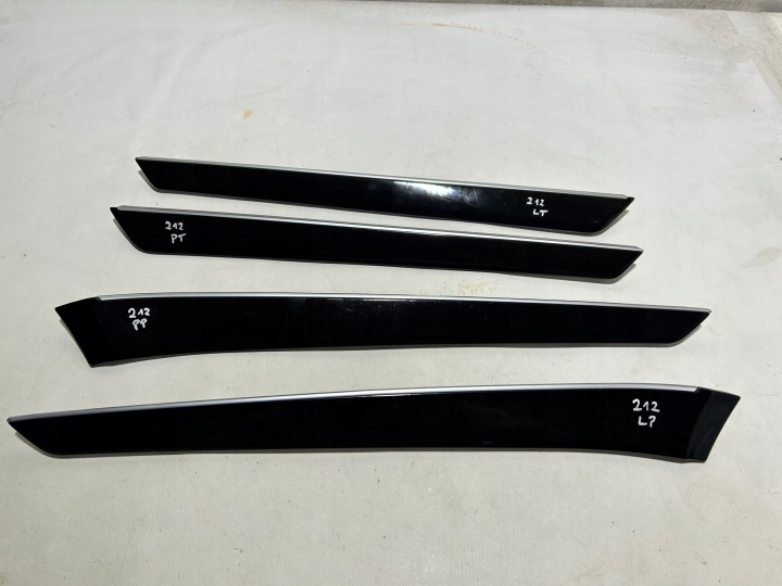 MERCEDES W212 DEKORY mouldings door KOMPLET right left front rear part