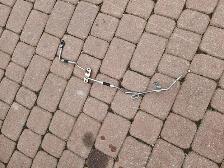 wiring hose oil oil hose Opel Insignia B 55499627
