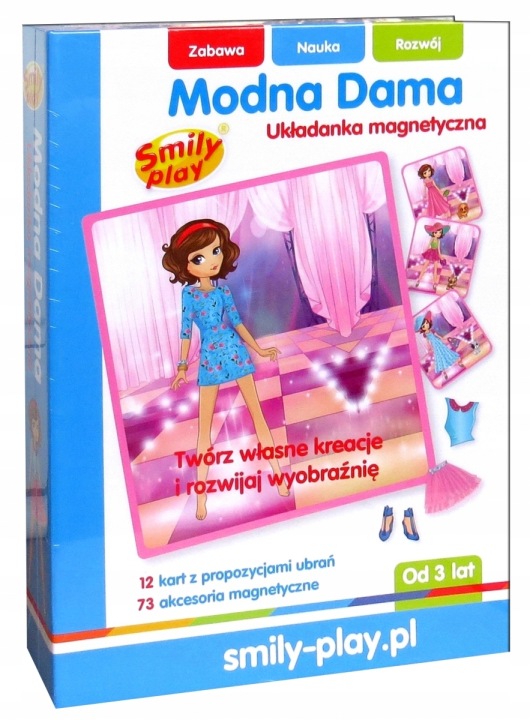 Головоломка магніт.Модна Леді SmilyPla SP82938 29384