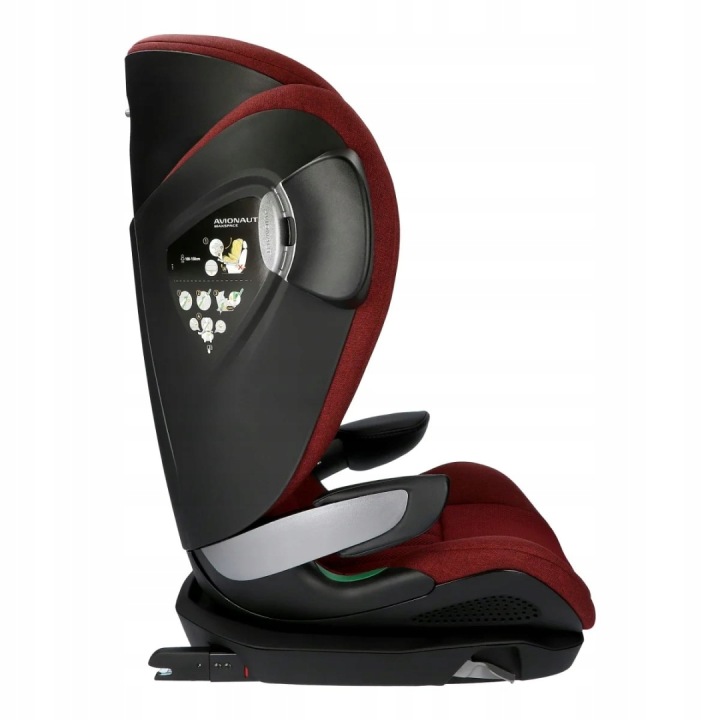 Крісло AVIONAUT MaxSpace AirFlow Червоний Comfort Система + 100-150 см — фото 4