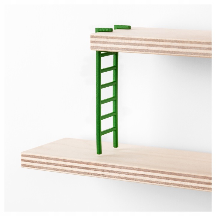 IKEA LUSTIGT Полиця настінна 37x37 см — фото 2