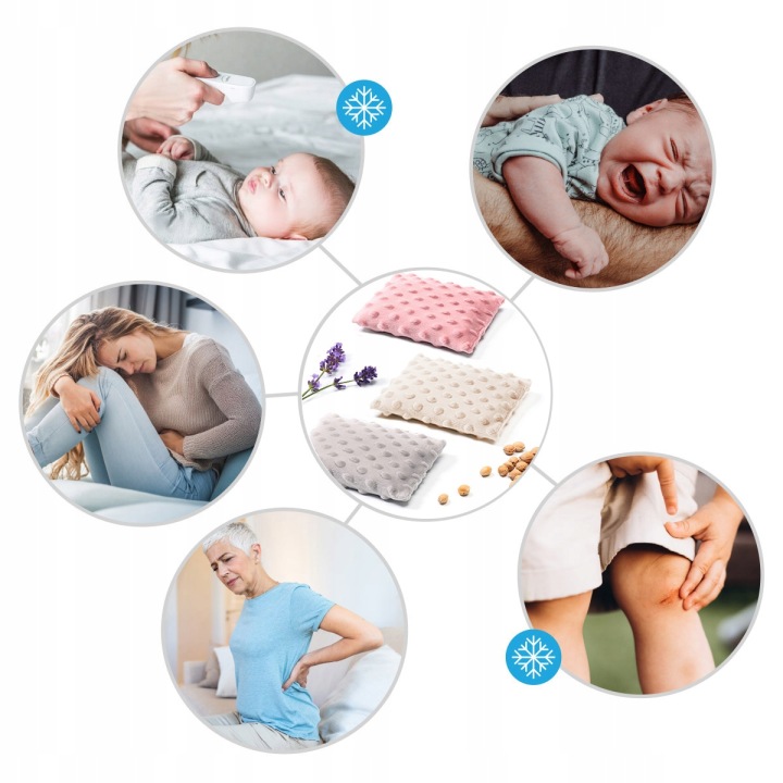 BABYONO грілка з кісточок вишні від кольок біль забиття для дітей — фото 6