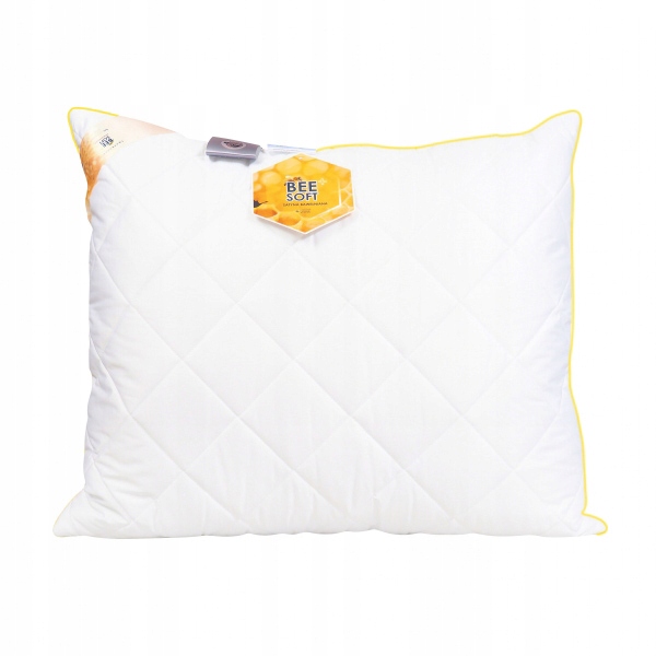 Antialergický polštář Bee Soft Saténová termo 50x60 cm 550 g bílá