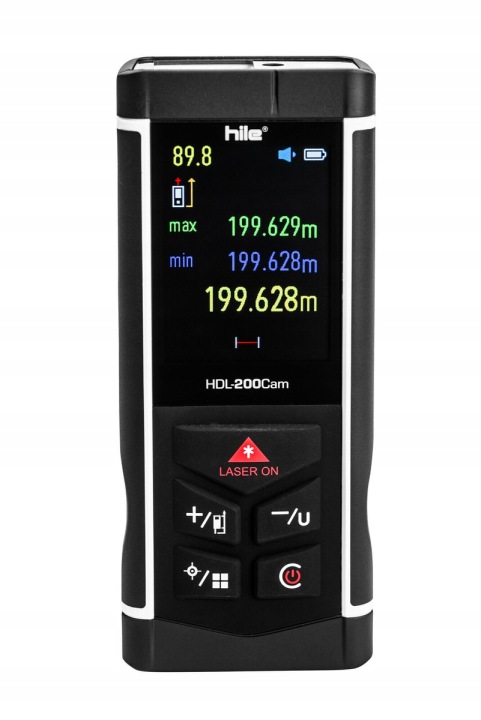 Laserový Dálkoměr Hile Hdl 200CAM Pro Hi L1008