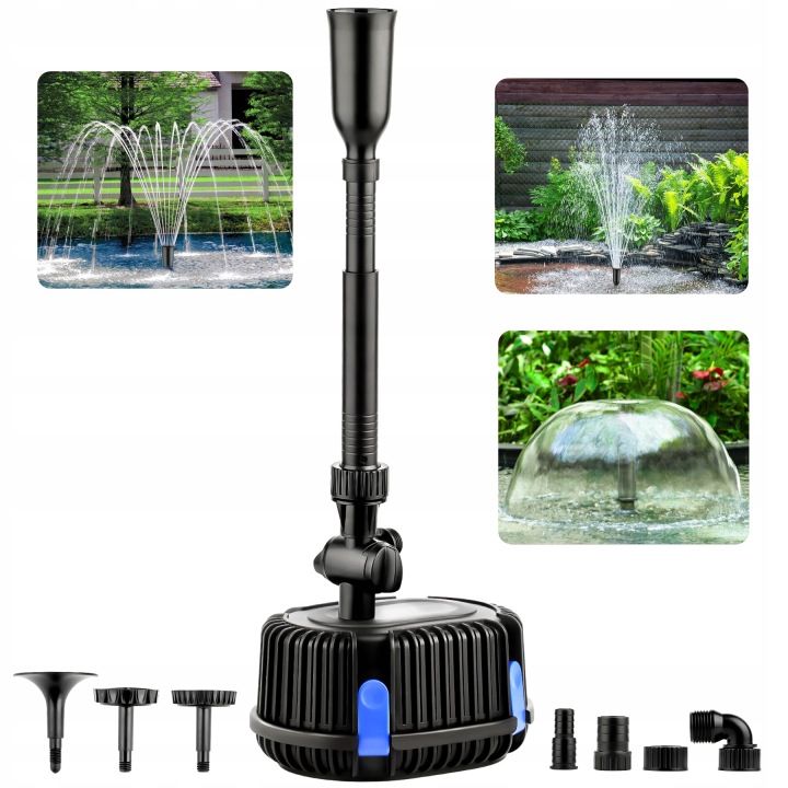 Fontánová Pumpa Do Jezírka Kaskada 1500 l/h 25 W