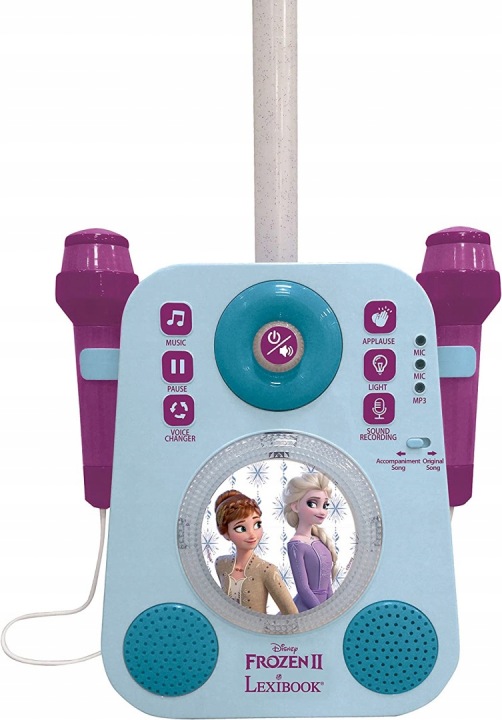 Lexibook Frozen крижане серце Набір караоке - Колонка і два мікрофони 3+ — фото 3
