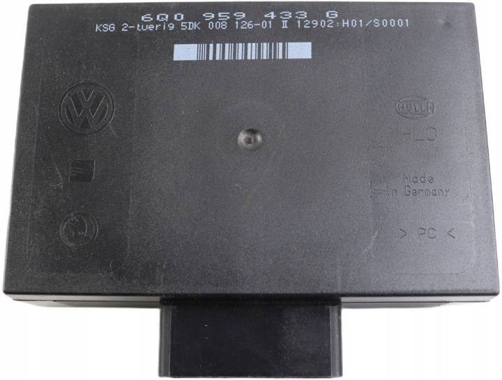 VW POLO 9N IV SEAT IBIZA III SKODA FABIA und komfortsteuergerät 6Q0959433G