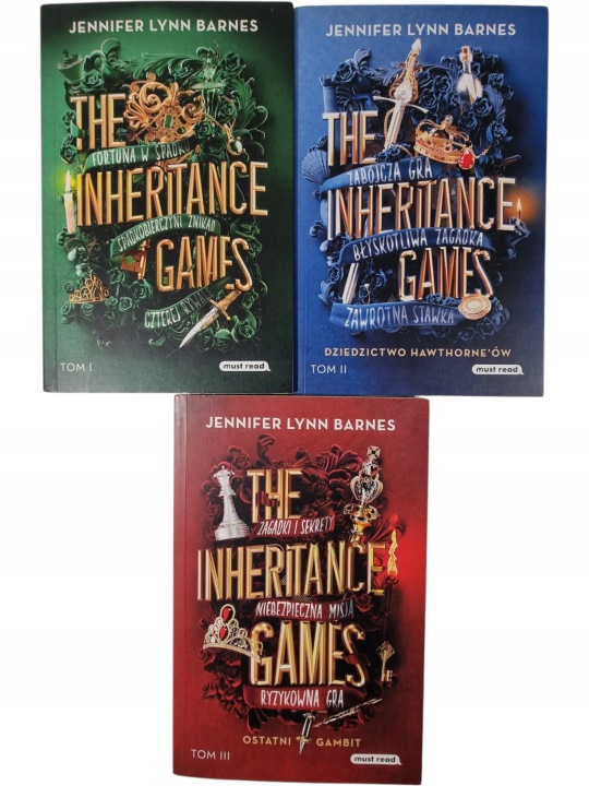 Zdjęcie egzemplarza: The Inheritance Games 1-3 / Dziedzictwo Hawthorne'ów Jennifer Lynn Barnes