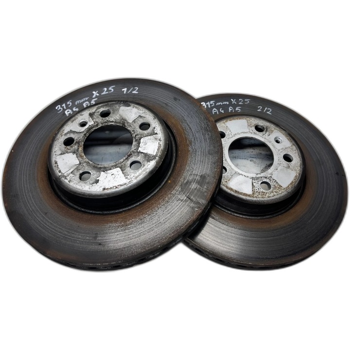kotúč kotuče brzdové predok AUDI A4 A5 315MMX25MM
