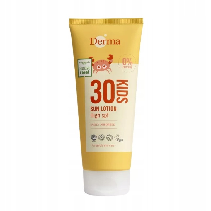 Derma Sun Kids Бальзам сонцезахисний для дітей SPF30, водонепроникний, 200 мл